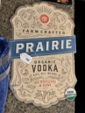 Prairie Vodka Metal Sign
