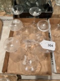 Martini, Brandy & Margarita Glasses