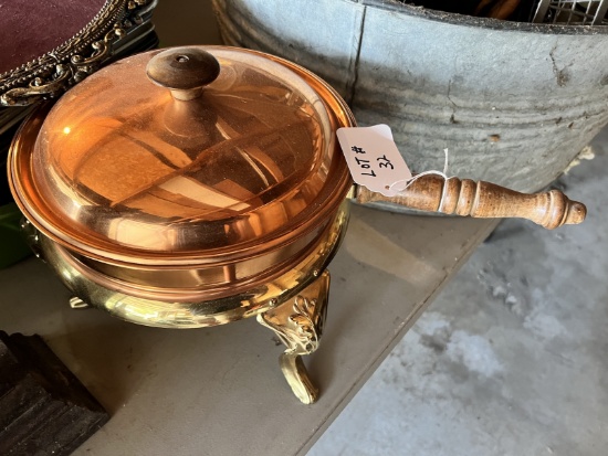 Copper Chafing Dish