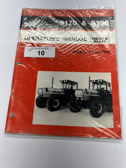 Deutz-Allis Manual