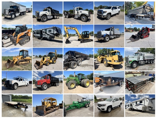 No Reserve Heavy Equipment-Truck & Trailer Auction