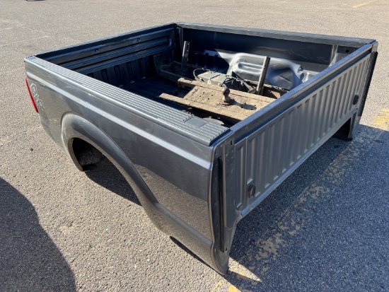 Grey Ford Pickup Box