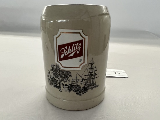 Vintage Schlitz Beer Stein - The Beer That Made Milwaukee Famous