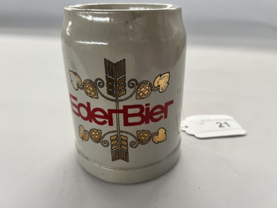 Vintage Brauerei Goss Eder Bier Beer Stein