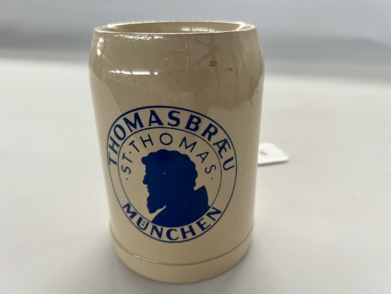 Vintage Paulaner ThomasBrau Beer Stein -  - German Brewery