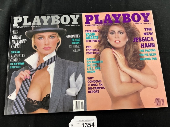 Playboy August & September 1988