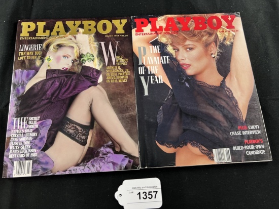 Playboy March & June 1988