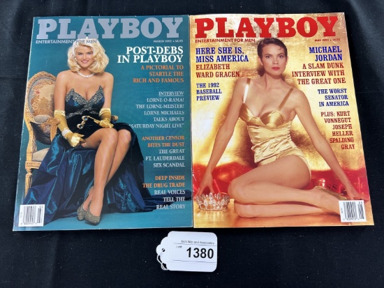 Playboy March & May 1992