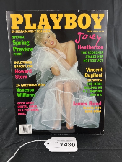 Playboy April 1997 - James Bond: Zero Minus Ten Part 1