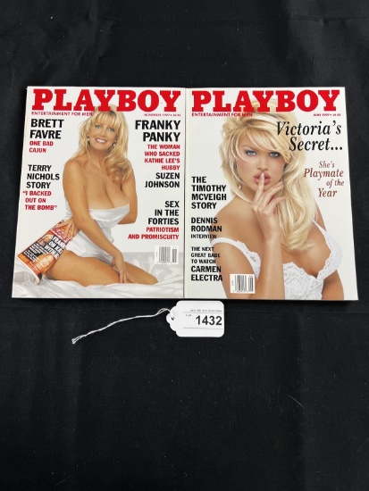 Playboy June & November 1997 - Dennis Rodman - Oklahoma City Bombing Coverage (Timothy McVeigh)