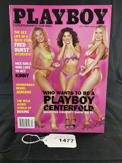 Playboy July 2002 - Fred Durst (Limp Bizkit) - Sports Compact Cars