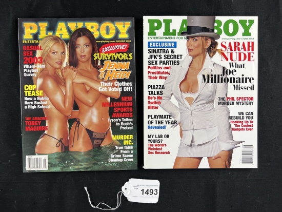 Playboy June & August 2003