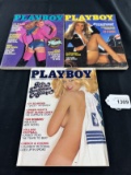 Playboy April, May, September, October, November & December 1980