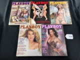 Playboy February, March, May, June, July, August & October 1981