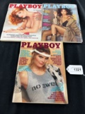 Playboy February, March, April, June, August & December 1982