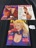 Playboy February, March, April, August, September & November 1986
