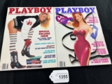 Playboy October & November 1988