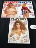Playboy February, April, June, August & October 1992