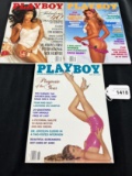 Playboy February, April & June 1995