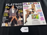 Playboy March, April, August & October 1996