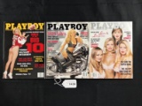 Playboy February, August & October 1997