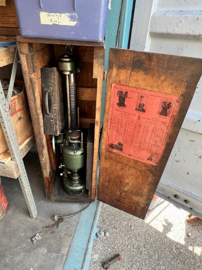 (3) Kwik-Way Antique Cylinder Boring Machines