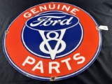 Ford V-8 Porcelain Sign