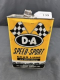 D-A Speed-Sport Metal Can