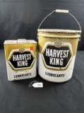 Harvest King Metal Cans