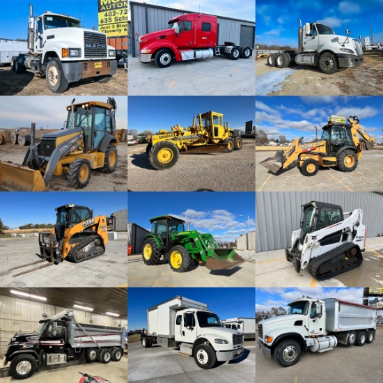 Heavy Equipment, Truck & Trailer Auction