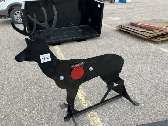 3/8" Steel Deer Target