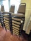 (16) Padded Seat & Back Stacking Chairs