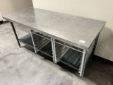 6 Ft. Stainless Steel Work Table