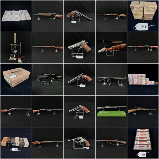 No Reserve Online Firearm-Reloading-Ammo Auction