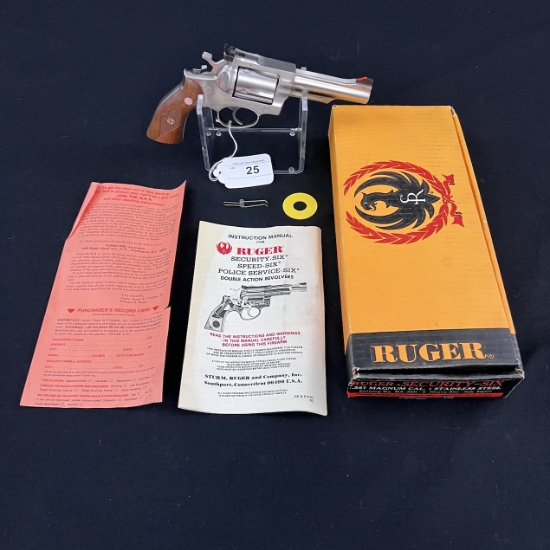1984 Ruger Security 6 Revolver