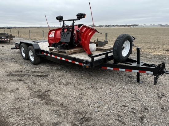 2016 Big Tex 14ET-20BK-MR 20ft. Flatbed Trailer