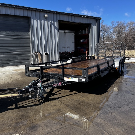 2019 PJ Trailers UL222 22 ft Equipment Trailer