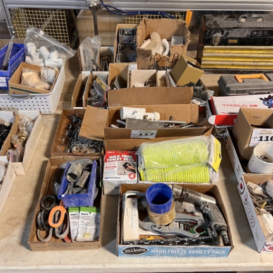 Hand Tools, PVC Fittings, Outlet Boxes & More