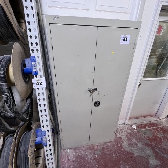 2 Door Locking Steel Storage Cabinet