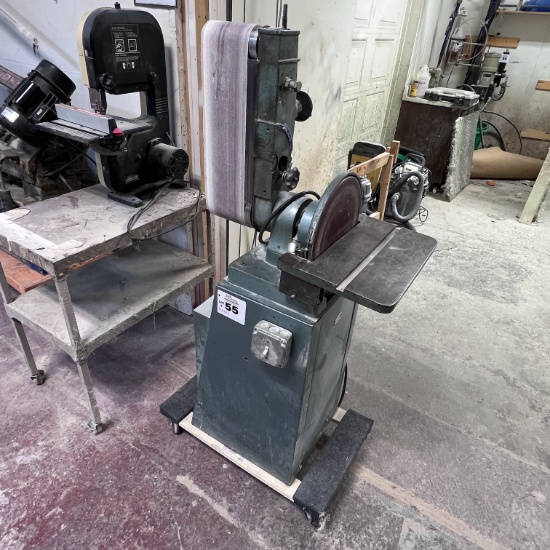 Industrial 3Z265 Belt & Disc Sander