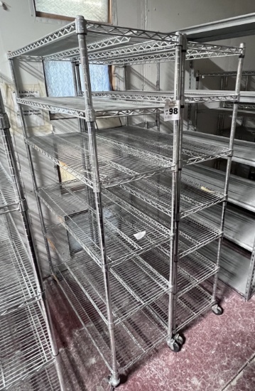 (2) Wire Shelf Units