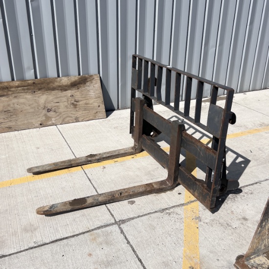 Case Forklift Attachment for Tractor Backhoes