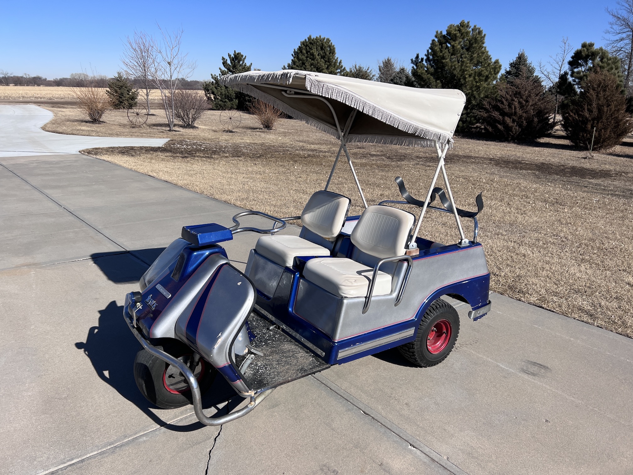 1972 AMF Harley Davidson Wheel Golf Cart Proxibid