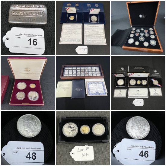 Online Only Coin & Currency No Reserve Auction