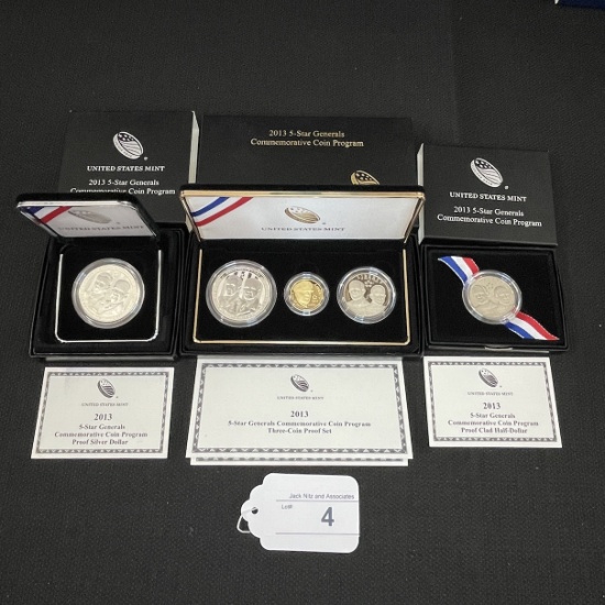 Five Star General Coin Set