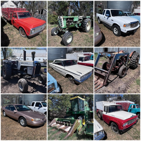 Live & Online Farm Equipment & Vehicles Auction