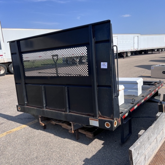 12 ft. x 8 ft wide Steel Truck Flatbed