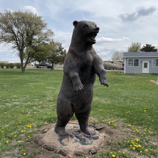 Aluminum Bear Statue