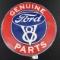 Ford V8 Parts Porcelain Sign
