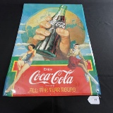 Coca-Cola Metal Advertising Sign
